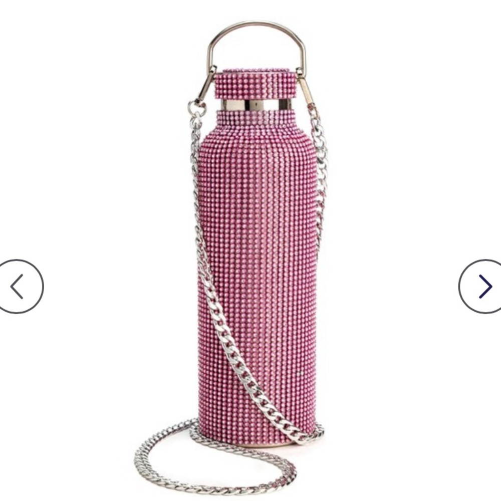 Paris Hilton Pink Rhinestone w 5000 gems Bottle NWT!